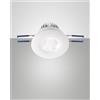 Fabas SIGMA SYSTEM INCASSO BIANCO TONDO FISSO A LED 7W 3000K 800LM IP40 D.8,2CM