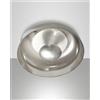 Fabas VINTAGE PLAFONIERA FUME' A LED 3000K - 15W - 1510 lm N METALLO E VETRO DIMMERABILE