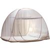 AMMER Zanzariera portatile per letto pop-up, grande, pieghevole, con base a rete, 2 voci, adatto per letto matrimoniale o king size
