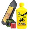 Motocar Kit tagliando Bardahl XTM 10W40 filtro olio aria Yamaha VP X-City/YP X-Max R 125