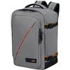 American Tourister Take2Cabin - Ryanair Cabin Bag 25 x 20 x 40 cm, 24 L, 0,40 kg, bagaglio a mano, backpack aeroplano S Underrseater, grigio (grigio scuro)
