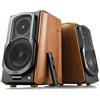 Edifier S1000MKII 2.0 Audiophile Active Shelf Speaker, 120 Watt Speaker, Bluetooth 5.0 with aptX HD, Optical Input, Near Field Active Monitor Speaker with Class D Amplifier