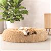 Italian Bed Linen Cuccia DREAMS per cani e gatti, morbida, Vaniglia, 70x70cm