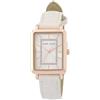 Anne Klein - Orologio da donna con cinturino effetto coccodrillo, impreziosito da cristalli, AK/3823, Avorio/Oro Rosa