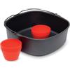 Philips HD9945/01 - Kit da forno in silicone, per Airfryer HD926X, HD924X, HD927X e HD928X, Nero