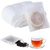 Vinabo 400 Filtro te Infusione Bustine the, Filtri per Tisane Sfuse Bustine te Vuote tè 7 x 9 cm con Coulisse, tè Aromatizzato, Spezie, Erbe Aromatiche, Spezie e Altro Ancora