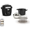 Moulinex Cookeo Wi-Fi 10in1, Multicooker, 10 Modalità di Cottura, Pentola a Pressione, Pentola a Cottura Lenta, Vaporiera, Ricette Facili, Istruzioni Passo Dopo Passo, CE96G810