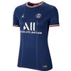 Nike - Paris Saint-Germain Stagione 2021/22 Maglia Home Attrezzatura da gioco, (L), Donna