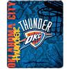 Northwest Copriletto in Pile con Stampa delle Squadre NBA e Hard Knocks (Golden State Warriors), Bambino Donna Unisex Ragazzi Uomo, 1NBA/03101/0033/AMZ, Blue, 50 x 60