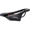 Selle Italia SLR Boost KC Manganese Superflow - Sella Bicicletta con Design Classico SLR, Sella Bici da Strada Comoda in Gel e Foro Superflow - Taglia L3, Nero/Rosso