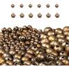 Bustlwor 200 Pezzi Bronzo Vintage Jingle Bells, Mini Campanelle Decorative, Campanelli Artigianali, Perfetto per Artigianato, Gioielli, Decorazioni Natalizie(6 mm, 12 mm)