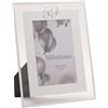 Widdop and Co Widdop Milestones - Cornice portafoto con bordo a specchio, età 50 anni, per compleanni, apertura 15,2 x 10,2 cm, design elegante, regalo per compleanno