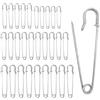 XDGBGFN 30 spille da balia, disponibili in 5-10 cm, diversi spille da balia, per vestiti, lavori di bricolage, resistenti (argento)
