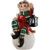 AlexandreHouse FIGURA LED MAGNESIA 26X26X42 ELFO ROJO