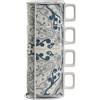AlexandreHouse CAFE SET 4 DOLOMITE METAL 11X11X27 260 ML DELHI
