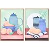 ZOMTOON CUADRO PS LIENZO 53X4,5X73 COCINA ENMARCADO
