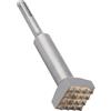 STFALI SDS Plus - Scalpello per trapano SDS Plus, punta per trapano elettrico a martello, testa quadrata, 16 denti, per parete, lastre di pietra, ponti, cemento