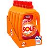 Sole Detersivo Lavatrice Proteggi colore 205 Lavaggi, (5x41), Formula igienizzante, Detersivo Lavatrice Liquido Proteggi colore, rimuove le macchie a basse temperature