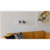 Hanah Home Fane, melammina, Bianco, Taglia Unica
