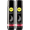 pjur LIGHT - Gel lubrificante/per massaggi a base di silicone - formula leggera per più lubrificazione e divertimento (100ml) (Confezione da 2)