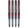Rotring Tikky - Penna fineliner grafica con quattro diverse spessori, inchiostro nero, confezione da 4