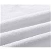 Vaelson Coprimaterasso impermeabile antibatterico, certificato Ökotex100, Cotone, bianco, 160 x 200 cm