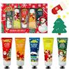Gubuyi Crema Mani Set,Mini Set Crema per le Mani,Crema Mani Regalo Natale, per la Cura Delle Mani, Crema Mani Idratante,Set Regalo Crema Mani per Compleanno, Natale,5*30ml