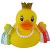 MIK funshopping Anatra da bagno giocattolo per vasca da bagno (Anatra Shopping)