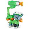 Paw Patrol, Action figure Rocky da collezione con zaino a clip e 2 proiettili, giocattoli per bambini dai 3 anni in su