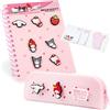 Hello Kitty A5 Diario e Set Cancelleria con Spille Chibi Personalizzabili