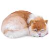 lilizzhoumax Simulazione di gatto arancione peluche 8,26 pollici Super carino realistico gatto arancione peluche giocattoli per bambini compleanno Natale auto decorazioni per la casa regalo