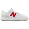 New Balance BB80, Sneaker Uomo, Bianco/Rosso Team, 41.5 EU