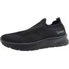 KangaROOS K-nj Crush, Mocassino Donna, Jet Black Mono, 36 EU