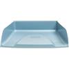 Exacompta Set di 6 vaschette portadocumenti Combo Styli Autentik blu grigio