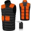 ZWOOS Giacca Riscaldata per Uomo e Donna, 15 Zone, Gilet Riscaldato con Batteria 20000 mAh, 3 Temperature, Giubbotto Termico per Sci, Pesca, Trekking, Campeggio, Lavabile in Lavatrice (XL)
