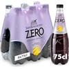 San Benedetto, Bibita Analcolica Gassata al Chinotto Zero, 6x750 ml, Senza Zuccheri Aggiunti e Senza Calorie, Rinfrescante e Leggera