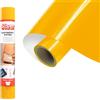 Siser® EasyWeed® Extra Giallo, 30cm x 0,5mt, vinile termotrasferibile per personalizzare nylon, pelle, tessuti trattati