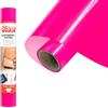 Siser® EasyWeed® Extra Rosa Fluo, 30cm x 0,5mt, vinile termotrasferibile per personalizzare nylon, pelle, tessuti trattati