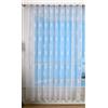 Gardinenbox Jacquard Bogenstore 13142 - Nastro arricciato universale, motivo floreale, 245 x 300 cm, colore: Bianco
