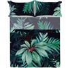 Happy Friday HappyFriday Lenzuolo sopra Ebony Multicolore 260 x 270 cm