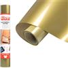 Siser® EasyWeed® Extra Oro, 30cm x 0,5mt, vinile termotrasferibile per personalizzare nylon, pelle, tessuti trattati