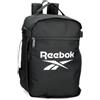 Reebok Ashland Zaino da Cabina Nero 25 x 40 x 20 cm Poliestere 17 L by Joumma Bags, Nero, Taglia unica, Valigia cabina