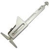 RIVERWELD Hi Lo Welding Gauge Test Ulnar Sia in pollici che in metrici Controlla lo spessore della parete del tubo di disallineamento interno Lunghezza delle gambe per una saldatura a filetto