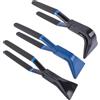 Hopzty 3 Pezzi Pinza piegatrice pinze per piegare le lamiere 0°, 45° e 90°, lunghezza circa 300 mm per tetto idraulico (Blu e Nero)
