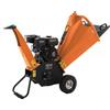 Wortex D200/80L - Biotrituratore a scoppio - Motore benzina Loncin 196 cc