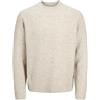 JACK & JONES Jprcchowell Knit Crew Neck Maglione Lavorato a Maglia, Night Sky/Dettagli: mélange, XS Uomo