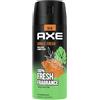 Axe Body spray Jungle Fresh Deo senza sali di alluminio garantisce una protezione efficace contro l'odore corporeo da 150 ml per 48 ore