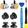 BlueMW 9 in 1 kit di Riparazione Joystick Analogico per Controller PS5, Accessori di Ricambio Joystick con Strumento di Apertura Compatibile con Controller PS5 DualSense