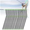 GUOYOU 20 Pezzi Anti-Tangle Boom Anti Tangle da Pesca Connettore Pesca 20Cm Anti-Groviglio Bracci Pesca Accessori Balance Connector Attrezzatura Pesca per Pesca Mare Anti Groviglio Boom Accessorio