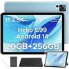 DOOGEE T35 Tablet, Tablet con Tastiera, 20GB RAM + 256GB ROM(2TB TF) Tablet 11 Pollici Android 14, 2560x1600 FHD Display Helio G99 Gaming Tablet, 8580mAh Tablet PC, Tablet con Penna + Custodia